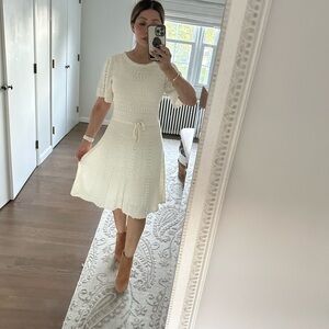 Kate Spade Ivory Textured Sweater